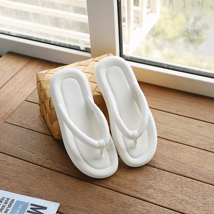 2023Ins New Eva Flip-Flops for Women, Summer Home Bathroom Non-Slip Soft-Soled Anti-Odor Flip-Flops
