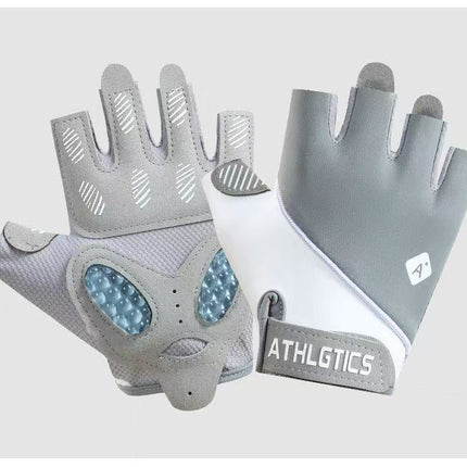 Sports Gloves for Women, Yoga, Fitness, Non-Slip, Shock-Absorbing, Half-Finger, Anti-Callus, Cycling Fitness Gloves, Women's Anti-Callus Gloves