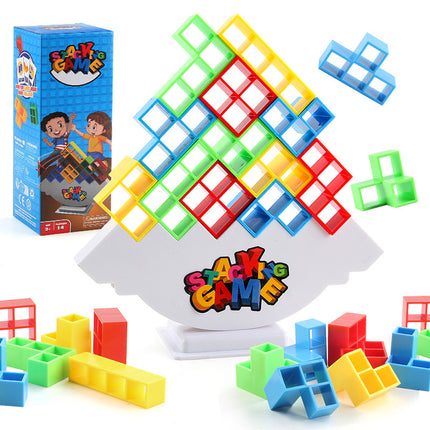 Children's Educational early education Russian jengle balance building blocks jengle rocking music parent-child interactive board game toys