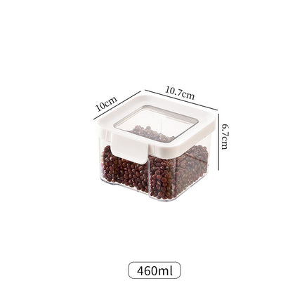 Sealed Jar for Grains, Kitchen Large Storage Sealed Box for Food, Dry Goods, Snacks, Transparent Moisture-Proof Storage Jar