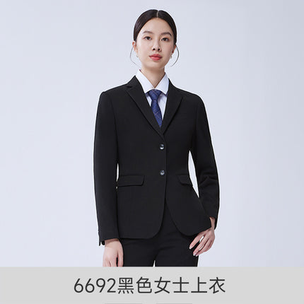 Autumn and Winter New Elastic Suit Suits for Men and Women, Business Formal Wear, Professional Wear, Work Clothes, Work Clothes Wholesale