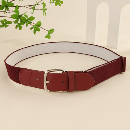 Cross-border explosion softball baseball belt multicolor outdoor sports golf students elastic elastic belt belt wholesale