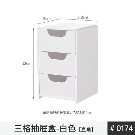 Desktop Storage Box Kitchen Cabinet Sink Tableware Chopsticks Cosmetics Sundries Station Stationery Books Snacks
