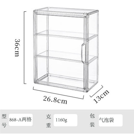 Blind Box Storage Display Stand Desktop Transparent Dustproof Acrylic Lego Bubble Mate Storage Cabinet Hand Display Box