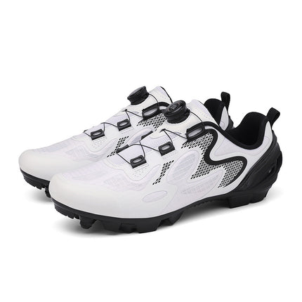 Self-Propelled Bicycle Road Mountain Cycling Shoes Men's Casual Flat Pedal Non-Locking Flat Bottom Locking Hard Bottom Women's Shoes Non-Locking Wholesale