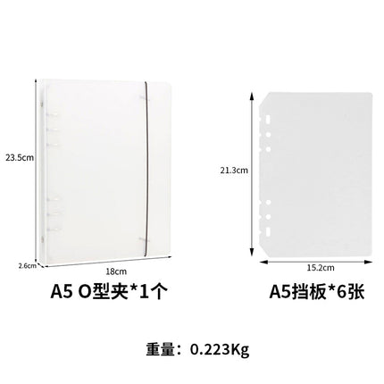 Ins Internet Celebrity Wearing Armor Loose-leaf Storage Book Nail Art Style Collection This Display Book PP Strap Frosted Sample Book