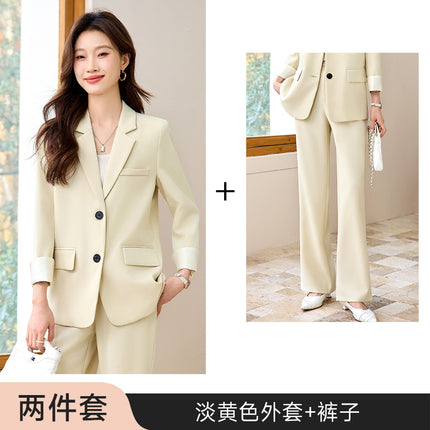 Suit suit Women's Professional Business Dress Interview College Students Advanced Sense Temperament Commuter Women's Front Desk Work Clothes