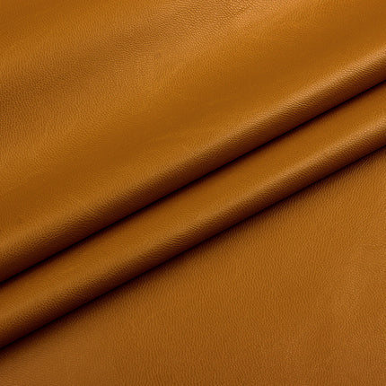 Elastic Pu Soft Leather Fabric with Fine Grain for Bags and Shoes, Flat Elastic Clothing Material, Plain Weave Garment Accessories for Cross-Border Trade
