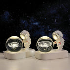 Crystal ball custom pattern or specified / Beloved Astronaut natural light
