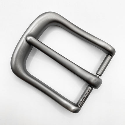 Men's Belt Head Zinc Alloy Pin Buckle Head Manufacturer Spot Wholesale 4.0 Square Head High-End Belt Buckle Cross-Border Dropshipping