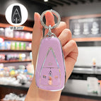 H type 3-button [taro purple] single pack + silver diamond ring