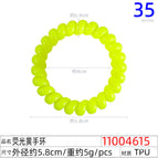 11004615#Fluorescent yellow bracelet