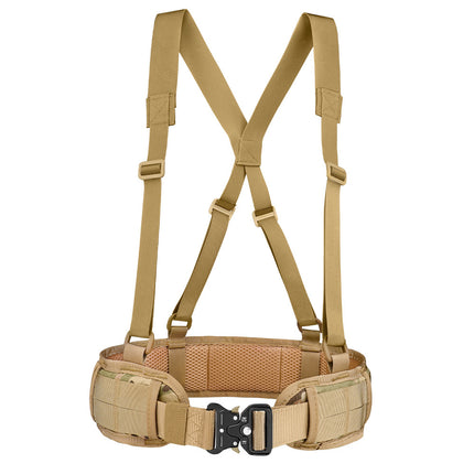 Cross-Border Cobra Buckle Tactical Waist Belt Set Outdoor Multi-Functional Nylon Quick-Release Belt Real-Life Cs Outer Belt