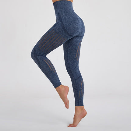 American Style Sports Style Yoga Pants Nine Points Women's Hip Yoga Pants Women's Yoga Pants Peach Hip Seamless Fitness Pants