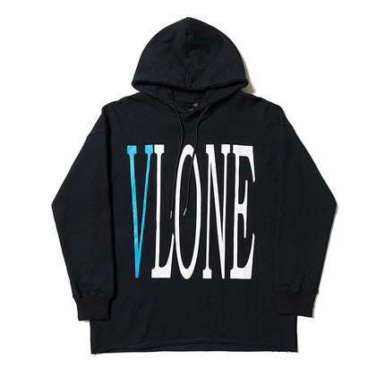 Lone Sweatshirt Wang Yibo with Hiroshi Fujiwara Limited Fashion Brand Big V Valentine's Day Couple Loose Long Sleeve Hoodie