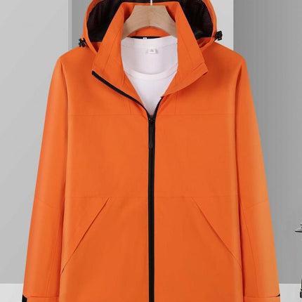 One fleece-lined warm mountaineering outdoor travel clothing autumn and winter in stock factory direct lovers assault clothing custom logo