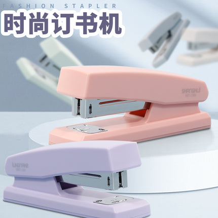 Stapler Morandi Handheld Stapler Student Mini Small Stapler Office Binding Machine Handheld Kidsren