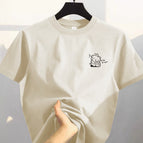 M1114 anxious dragon-apricot [pure cotton] / S