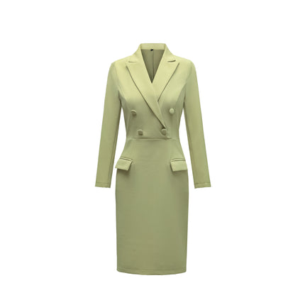 French Hepburn Style Small Black Dress High Sense High Cold Royal Sister Fried Street Small Fragrance Style Pleated Professional Suit dress Summer