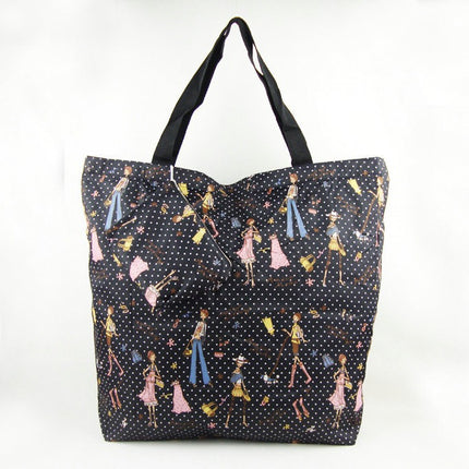 Water-Repellent Oxford Cloth Shopping Bag Foldableable Environmentally Friendly Bag Large Capacity Supermarket Grocery Shopping Bag Satchel Bag Handbag