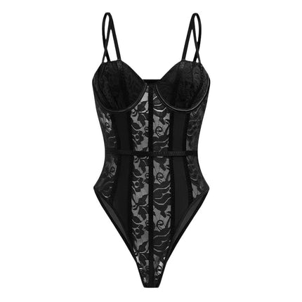 Summer New Hot Foreign Trade Sexy Lace Stitching Niche Street Hot Girl Style in stock