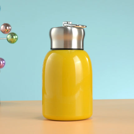 Cross-Border Mini 316 Stainless Steel Chubby Thermos Cup with Ring Flap Pocket Pants Cup Vacuum Double-Layer Portable Cup
