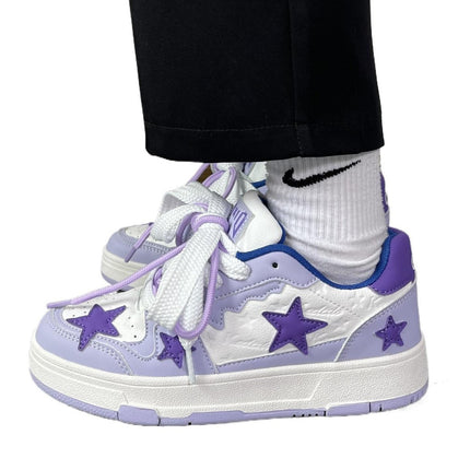 Men's Shoes Ins Trendy Shoes Original American Retro College Color-Blocking Sneakers Trendy Casual Versatile Star Board Shoes