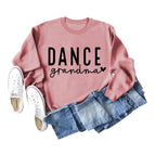 Rose gold sweater (black font) / S