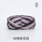66 brown floral thread