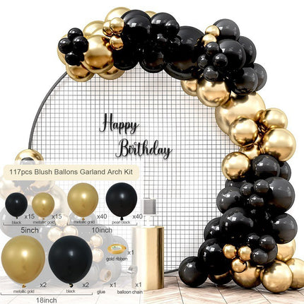 Cross-border Amazon Balloon Chain Arch suit New Birthday Decoration Wedding Room Wedding Balloon Scene Decoration Wholesale