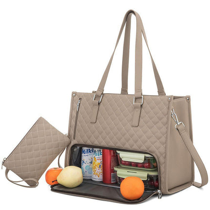 New Ready-Made Amazon Best-Selling New Thermal Bag Lunch Bag Portable Large-Capacity Office Worker Lunch Box Large Capacity
