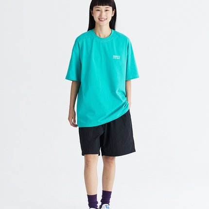 UNF Solona Ice Breathable Tee Mirror Letter Printing Basic Sunscreen Short-sleeved Outdoor T-shirt for Men and Women