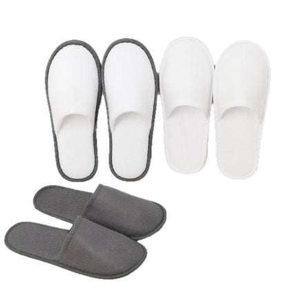 Non-Slip Hotel Disposable Slippers, Plush, for Guesthouses, Beauty Salons, Storage, Home Use, Special for Guests, Factory-Made, Sweat-Absorbent
