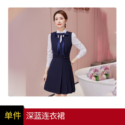 Kindergarten Teachers Garden Clothes Work Clothes Autumn and Winter New Kindergarten Teachers Vocational Middle School Students College Style suit Female dress