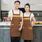 Brown apron / 185/3XL (80.00 kg-87.50 kg