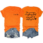 Orange front chest (black color picture) / S