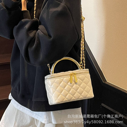Mobile Phone Bag Korean Style Fashion Niche Single Shoulder Crossbody Bag for Women 2026 Spring New Chain Trendy Travel Small Square Bag