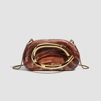 High-Appearance Single-Shoulder Crossbody Bag, Retro Versatile Chain Phone Bag, 2026 New Model Women's Clutch Evening Bag