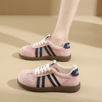 Sakura pink women's model (women's hollow sneakers 2025 new style) / 35
