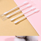 50 pieces individually packed / White tip + round