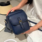 Shoulder bag-navy blue / 16*9*20CM