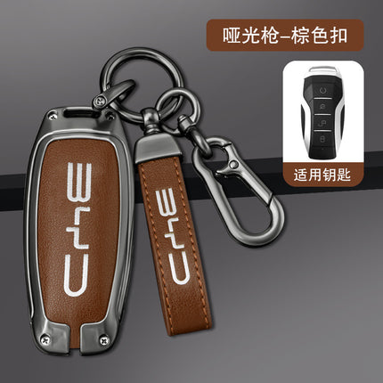 Applicable to BYD Tang dmi key case song plusdmi song max plus Pro Car bag buckle shell Han ev