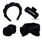 Black 5-piece set (stitched interface wrist strap)