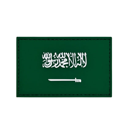 3D PVC Rubber Patch Velcro Badge Silicone National Flag Soft Glue Garment Accessories World Flags
