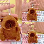 Bead chain style / Dark brown naked dolphin kabibala