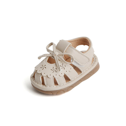 Baby Girl's Toe Sandals Summer Calling Shoes Cute Soft Sole Non-Slip Baby Shoes Princess Shoes Children's Toddler Shoes