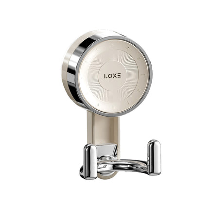 Rotary suction cup hook strong vacuum non-punching sticky hook bathroom seamless toilet removable double hook