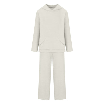 2026 Amazon Ebay Hot-Selling European and American Foreign Trade Autumn and Winter Women's New Fashion Sports Sweatshirt Set Two-Piece Set