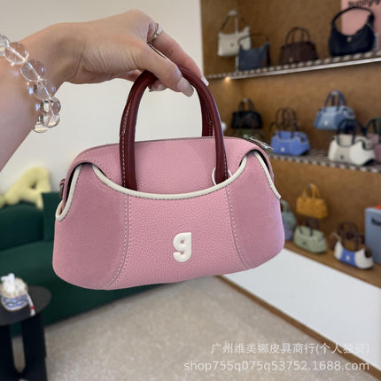 Kunogigi Gu Liangjiji New Baseball Boston Bag Mini Original Design Handbag Women's Crossbody Bag