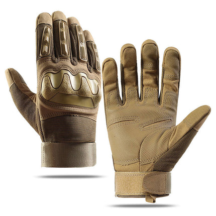 Fighting Training Tactical Gloves Men's Outdoor Mountain Climbing Protection Anti-slip Cycling Windproof Touch G03-XRQ
